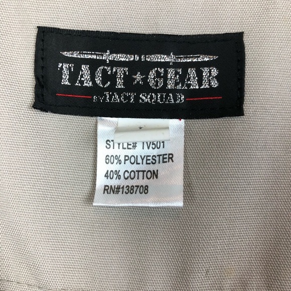 Tact Gear By Tact Squad Tactical Vest, Size L - Picture 4 of 12